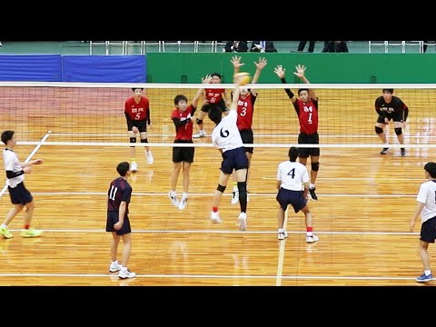 【JOC中学選抜バレー2024】１回戦　東京選抜 vs 奈良選抜 第１セット＜男子バレーボール＞