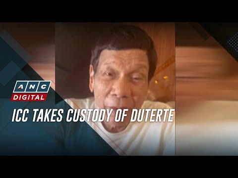 ICC takes custody of Duterte | ANC