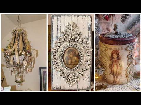 Thrifty Charm Decor Shabby Chic Vintage Rustic Home and Wall Hangings Decor Ideas