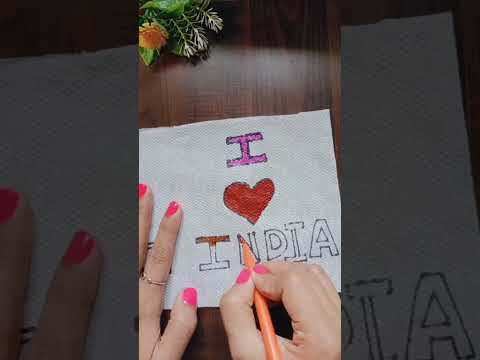 I ❤️ India 🇮🇳 #shortsvideo #satisfying #shorts