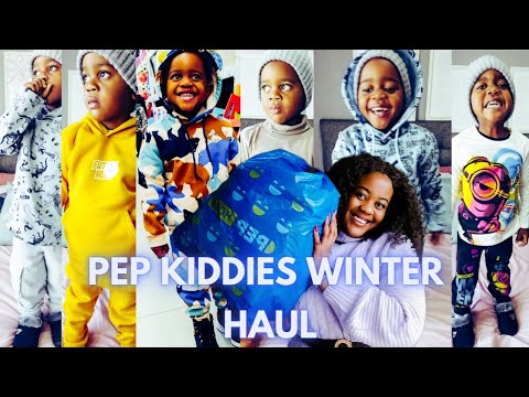 Under R100 PEP Winter Kiddies  Haul |South African Youtuber |