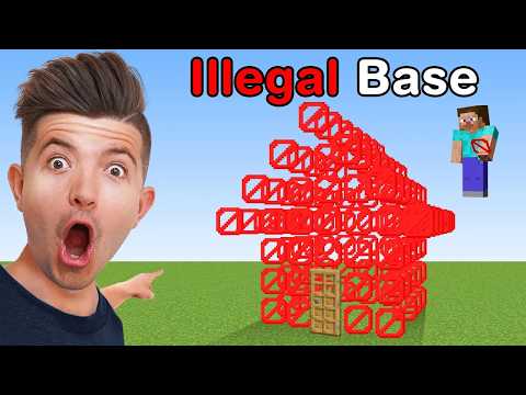 Testing Illegal Secret Bases In Minecraft…