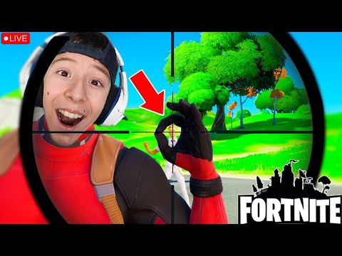 LIVE! -  DESTROYING KIDS IN FORTNITE! V-BUCKS GIVEAWAY!