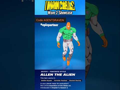 Fortnite X Invincible Wave 2 Showcase