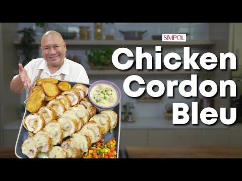 Homemade Cordon Bleu Recipe | Chef Tatung