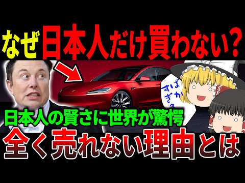 【衝撃】「なぜ日本人だけがテスラを買わない？」日本で売れない当然の理由に世界が驚愕！【ゆっくり解説】