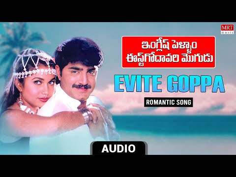 Romantic Song | Evite Goppa Audio Song | English Pellam East Godvari Mogudu |Srikanth, Ramya Krishna