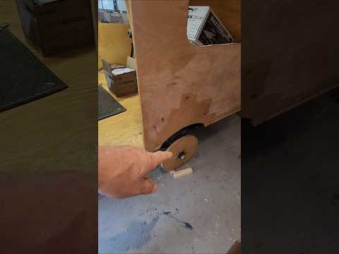 DIY Tiny house/cargo trailer not tiny house but mini teardrop camper build Custom cabin built by me