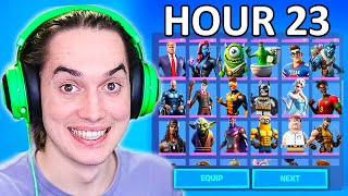 Upgrading My Fortnite Account for 24 Hours!