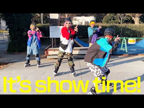 ローラースケートで踊ってみた【It's show time!】