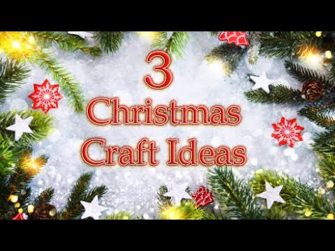 3 DIY Christmas Crafts Ideas ❄️ Simple & Affordable Diy Christmas decorations ideas for home