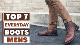 7 Best Everyday Boots Mens: Top Fashionable Choices