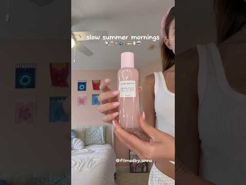 summer mornings🪩🐆🫐 collab w ​⁠@llifew.sophie  #morningroutine #aesthetic #vlog #viralvideo #fyp