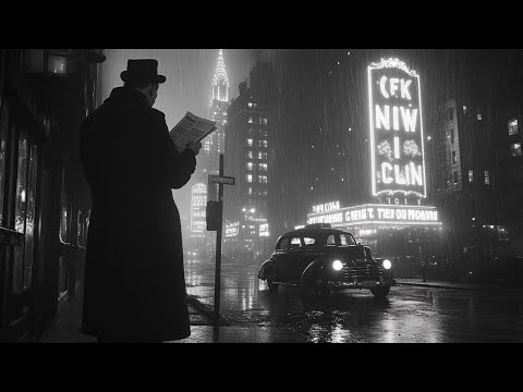 Vintage City Nights with Classic Swing Jazz Music - Atmospheric Jazz for Relaxation and Focus