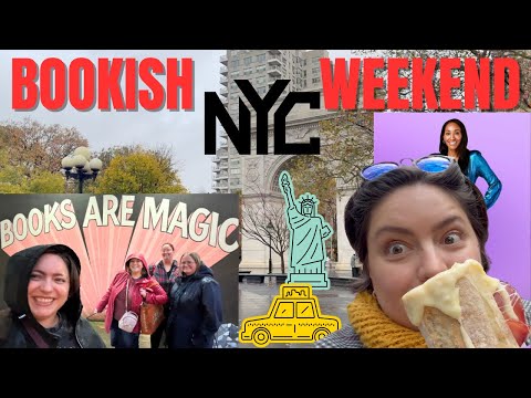 BOOKISH NYC WEEKEND VLOG! NYC Trip #2