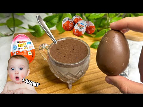 Homemade Hot Chocolate Recipe ( Chocolate Egg )      Easy and Delicious Recipe 🍫