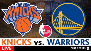 Knicks vs. Warriors Live Streaming Scoreboard, Play-By-Play, Highlights, Stats | NBA on ABC