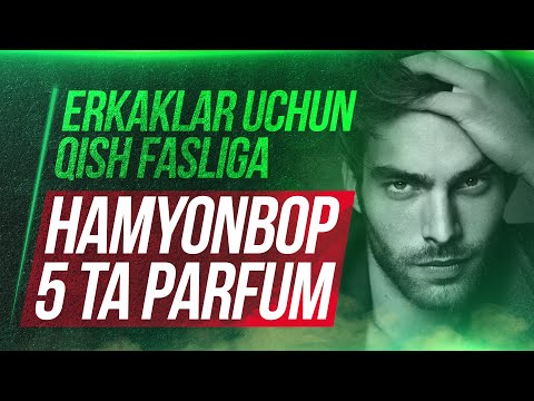 Erkaklar uchun Qish Fasliga HAMYONBOP 5 ta parfum