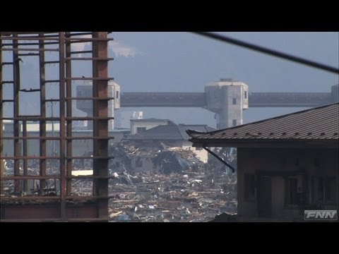 大きな被害を受けた大槌町 ［震災3日目］