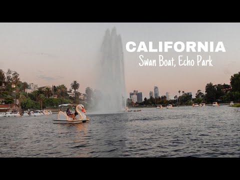 Echo Park Swan Boat Ride!