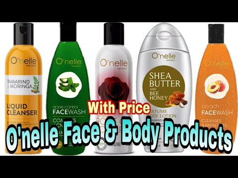 O’nelle Naturals skincare Face & Body products made in Sri Lanka (Best for anti-acne & pimple skin)