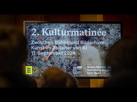 2. Kulturmatinée // Zwischen Bühne und Bildschirm: Kunst im Zeitalter von KI