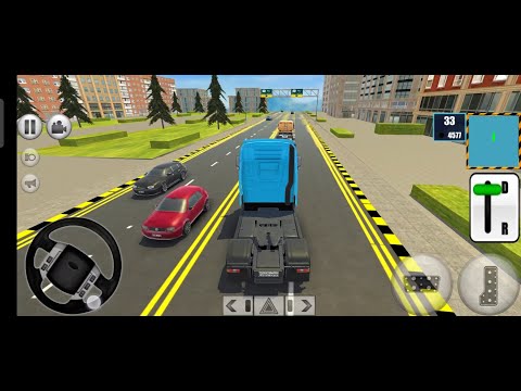 Bus Simulator Indonesia Mod - Mitsubishi Fuso Dump  - Android Gameplay