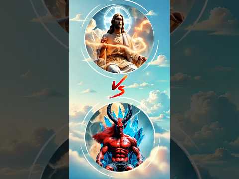 Jesus Vs Satan! Subcribe if you choose God #jesus #god #jesuschrist #jesusvssatan #jesusvsdevil