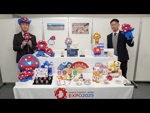 Kintetsu Department Store operates an official store at the 2025 Osaka-Kansai Expo site, selling ...