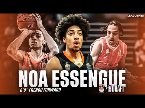 Noa Essengue Ulm Midseason Highlights | Talented French 2025 NBA Draft Prospect