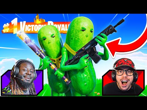 I Got T-Pain His FIRST Fortnite Win (With Clix!)