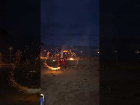 FIRE DANCE🔥 #CamayaCoastBeachResort #shorts #shortvideo #beach #firedance #travelvlog #shorts