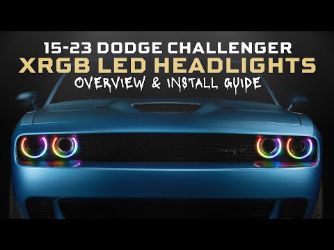 Morimoto XRGB Headlights for 2015-2023 Dodge Challenger | Step-by-Step Install & Overview