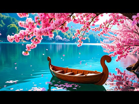 Calming music for nerves 🌿 healing music for the heart and blood vessels, deep relaxtion 🌸