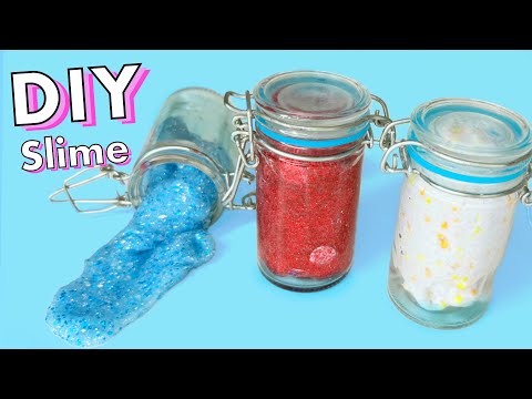 How to Make Slime! DIY Easy Slime, Fluffy Slime and Cloud Slime!