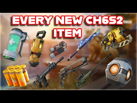 Ranking EVERY *BRAND NEW* CHAPTER 6 SEASON 2 ITEM In FORTNITE From WORST To BEST (Lawless)