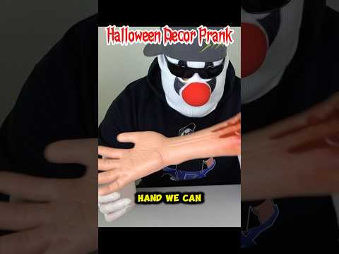 Fake prank for Halloween #prank #halloween #funny