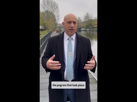 ADL CEO Jonathan Greenblatt Visits Amsterdam Following "Jew Hunt" Pogrom