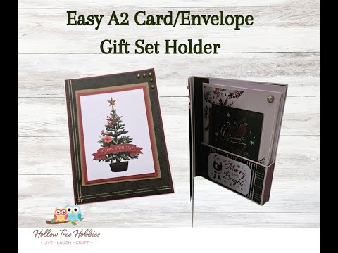 Easy A2 Card/Envelope Gift Set Holder