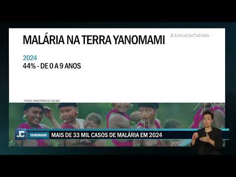 Ministério da Saúde registra mais de 33 mil casos de malária em terras Yanomami em 2024