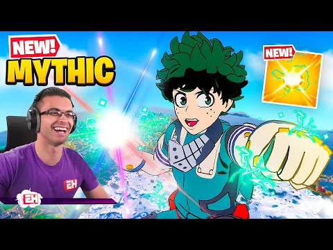 Nick Eh 30 reacts to Deku's Smash in Fortnite!