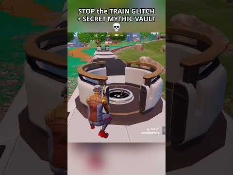 STOP THE TRAIN GLITCH + SECRET MYTHIC VAULT in Fortnite Season 2😳 (Chapter 6) #fortnite #foryou #fyp