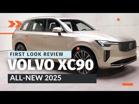 2025 Volvo XC90 First Look Review | Hybrid Power, Luxury Comfort & Cutting-Edge Tech