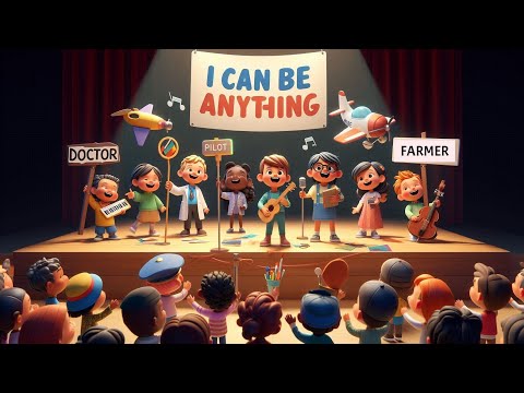 I Can Be Anything | Discover the magic of Dreaming Big for Kids | Sing along #kidssongs