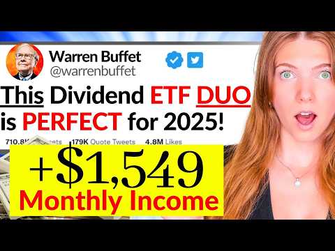 This 2 ETF Dividend Portfolio PAYS You EVERY MONTH - 2025 Strategy!