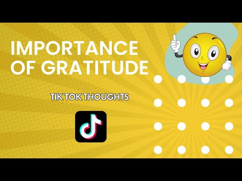 The Importance of Gratitude #gratitude #thankfulness #appreciation