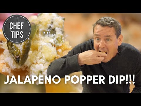 Jalapeno Popper Dip with Bacon, Green Onions and Panko | Chef Tips