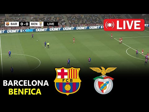 Barcelona vs Benfica | Uefa Champions League 2025 | eFootball Pes 21 gameplay