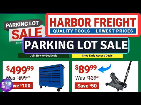 UPDATED Harbor Freight March Parking Lot Sale, What to Buy!