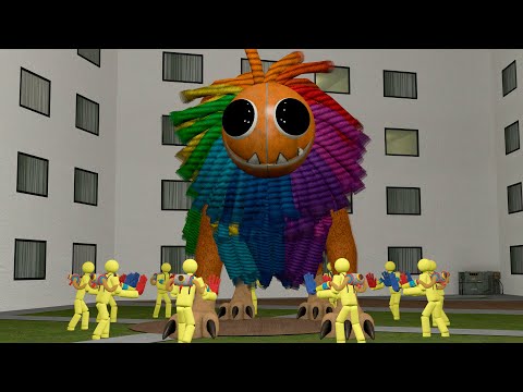 NEW YARNABY POPPY PLAYTIME was surrounded, but something went wrong... (Garry's Mod)